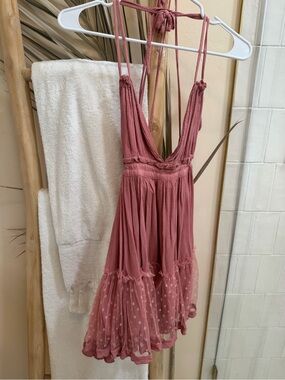 Boho Mini Festival Dress size small